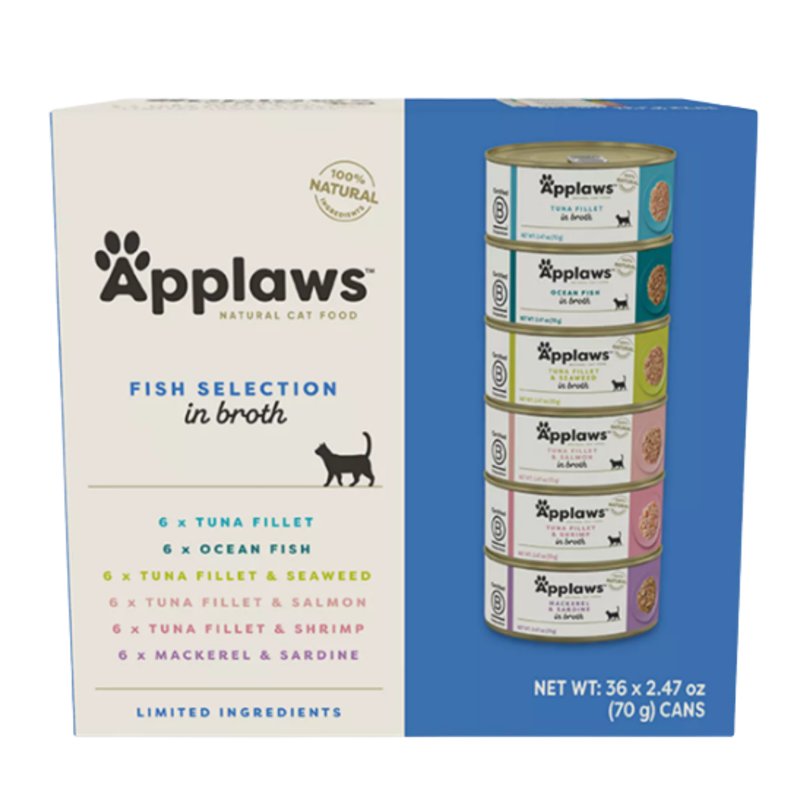 Applaws Fish Selection in Broth Variety Pack