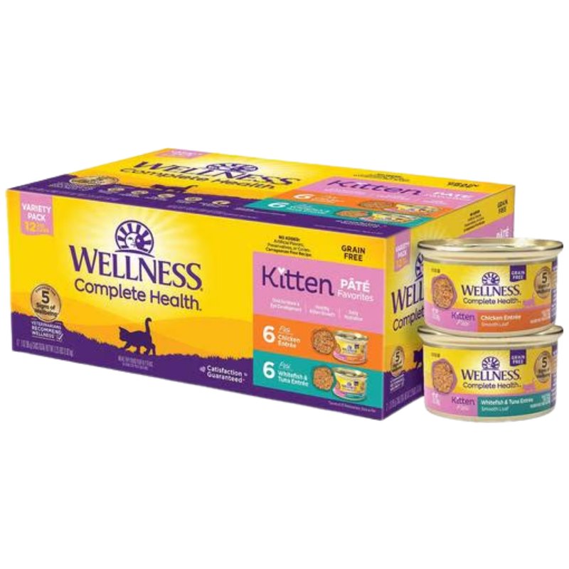 Wellness Complete Health Kitten Pate Variety