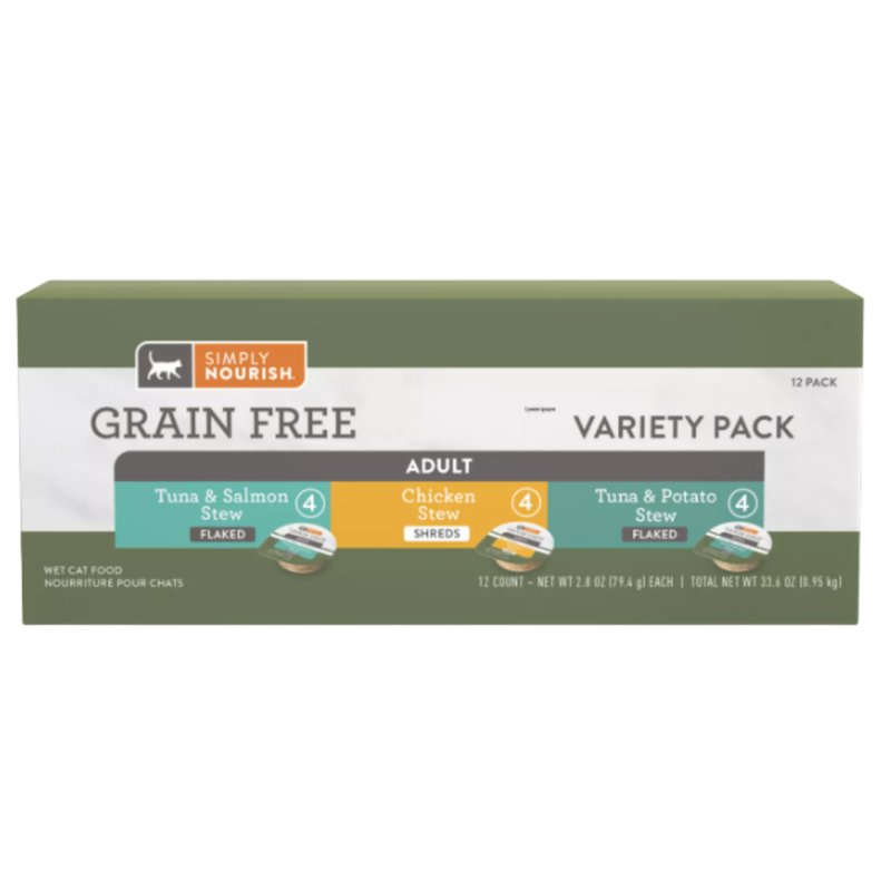 Simply Nourish Grain-Free Adult Variety Pack