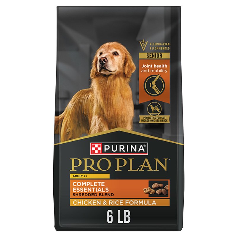 Purina Pro Plan Complete Essentials Shredded Blend Senior 7+ Chicken & Rice