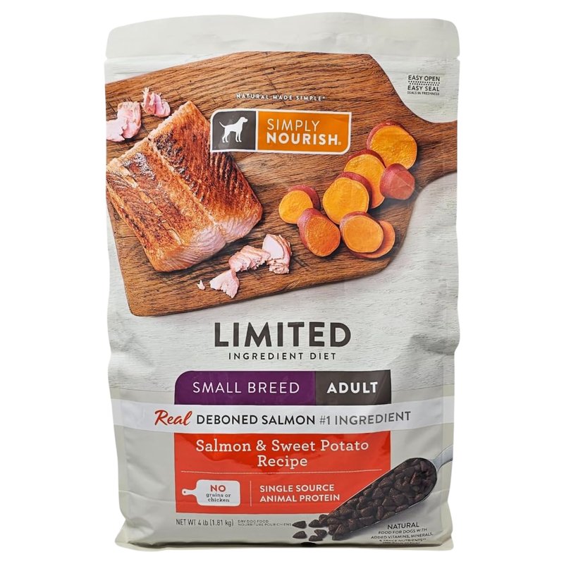 Simply Nourish Limited Ingredient Small Breed Adult Salmon & Sweet Potato